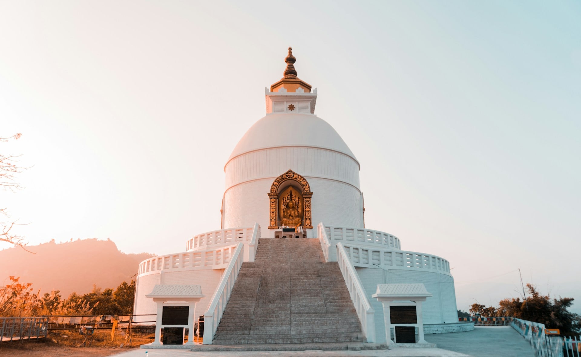 World peace pagoda pokhara
