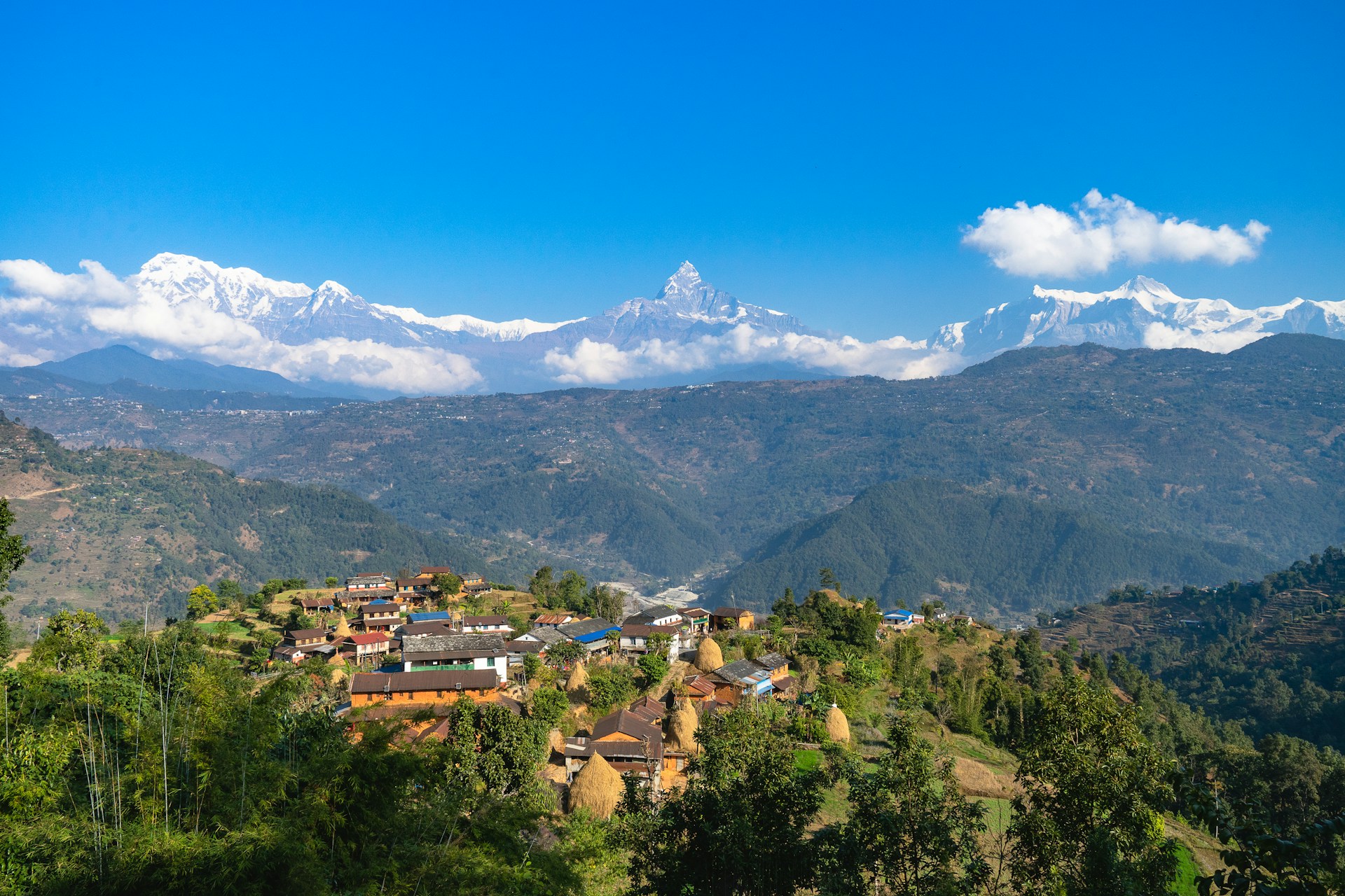 village near pokhara